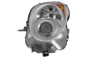 Far fata Stanga (H7, electric, cu motor, culoare insert: cromat, culoare semnalizator: galben) potrivit ALFA ROMEO MITO, SPIDER - Img 1
