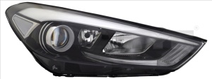 Far fata Stanga (H7/H7/LED, electric, fara motoras) potrivit HYUNDAI TUCSON, TUCSON/SUV 2015-2018