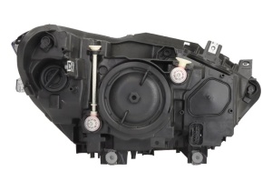 Far fata Stanga (H7/LED/PY21W, electric, cu motor, culoare insert: negru) potrivit BMW 1 (F20), 1 (F21) - Img 2