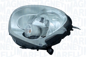 Far fata Stanga (halogen, H4/PY21W, bec, culoare insert: argintiu, culoare semnalizator: alb) potrivit MINI COUNTRYMAN (R60), PACEMAN (R61) - Img 3