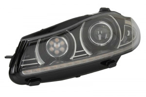 Far Stanga (D3S/LED, electric, cu motor, cu iluminare curba) potrivit JAGUAR XF I, XF SPORTBRAKE 2012-2015