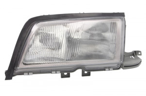Far Stanga (H1/H7, electric, fara motoras, culoare insertie: alb, culoare semnalizator: transparent) potrivit MERCEDES C T-MODEL (S202), C (W202) 01.96-12.00 - Img 1