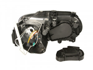 Far stanga (H1/H7, reglaj electric, fundal cromat) VW CADDY III, TOURAN - Img 2