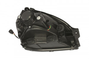 Far Stanga (H4, electric, fara motoras, culoare insertie: cromat, culoare semnalizator: negru) potrivit HYUNDAI IX35, TUCSON dupa 2004 - Img 2