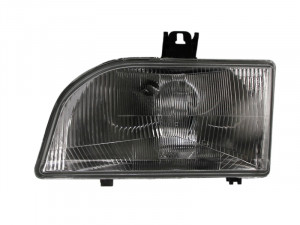 Far stanga (H4, manual, fundal negru) FORD FIESTA, FIESTA III - Img 1