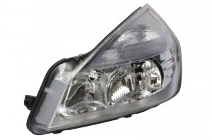 Far Stanga (halogen, H1/H7/W5W, electric, fara motoras, culoare insertie: cromat, culoare semnalizator: transparent) potrivit RENAULT ESPACE IV, ESPACE V -12.10 - Img 1