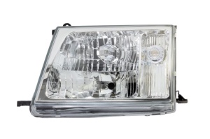 Far Stanga (HB3/HB4, electric, culoare insert: argintiu) potrivit TOYOTA LAND CRUISER 100 1998-2007