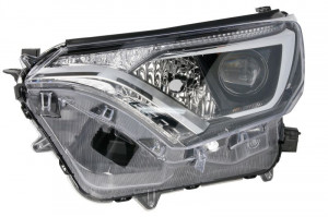 Far Stanga (HIR2/LED/WY21W, cu motor, culoare insertie: negru) potrivit TOYOTA RAV 4 IV 01.15- - Img 1