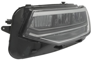 Far Stanga (LED/WY21W, electric, cu motor, culoare insert: negru) potrivit VW TIGUAN II 2020-2024