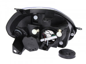 Far stanga potrivit ABARTH GRANDE PUNTO FIAT GRANDE PUNTO dupa 2008 - (H4, electric, cu motoras, fundal cromat) - Img 2