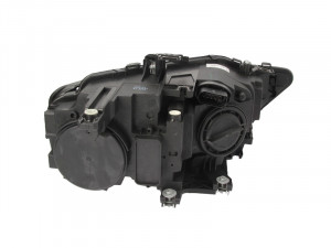 Far stanga potrivit AUDI A4 2011-2016 - (H7, reglaj electric, cu motoras, fundal gri, fundal transparent) - Img 2