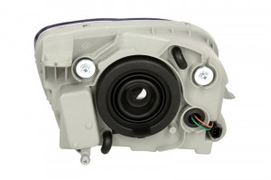 Far stanga potrivit CHEVROLET MATIZ - (H4, electric, cu motoras, fundal cromat) - Img 2