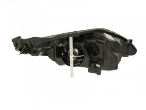 Far stanga potrivit FORD FIESTA VI - (H1/H7, reglaj electric, cu motoras, fundal cromat)