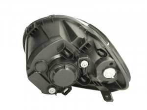 Far stanga potrivit KIA PICANTO - (H4, electric, cu motoras, fundal cromat) - Img 2
