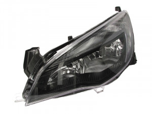 Far stanga potrivit OPEL ASTRA 2009-2012 - (H7, reglaj electric, cu motoras, fundal negru)