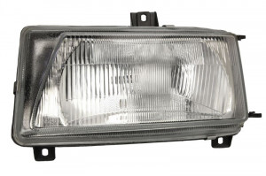 Far stanga potrivit SEAT CORDOBA, IBIZA, INCA 1993-2003 - (H4, manual, fundal argintiu)