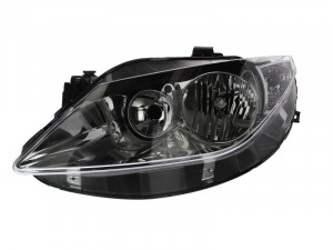 Far stanga potrivit SEAT IBIZA IV, IBIZA IV ST - (H7, reglaj electric, cu motoras, fundal cromat) - Img 2