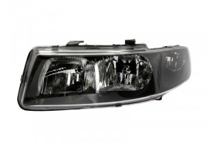 Far stanga potrivit SEAT LEON, TOLEDO 1998-2006 - (H1/H7, reglaj electric, fundal negru)