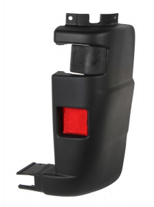 Flaps bara protectie Spate Dreapta complet, negru potrivit CITROEN JUMPER I; FIAT DUCATO; PEUGEOT BOXER pana in 2006