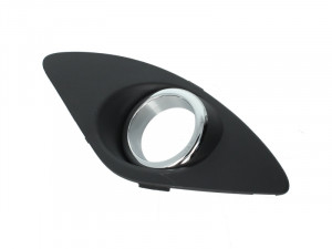 Grila bara Dreapta cu locas proiector, crom/negru potrivit KIA CEE'D 2006-2012 Break / Hatchback 2006-2009