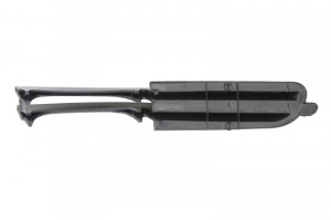 Grila bara Dreapta plastic, negru, TUV potrivit BMW 3 E46 1997-2007 1998-2001 - Img 2