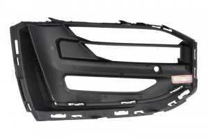 Grila bara fata dreapta plastic, negru-mat, BASIS potrivit BMW 1 F40 dupa 2019 - Img 2