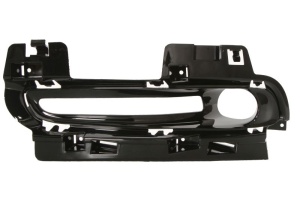 Grila bara fata dreapta potrivit Jeep GRAND CHEROKEE IV WK2 2013-2016 - plastic, crom /negru lucios