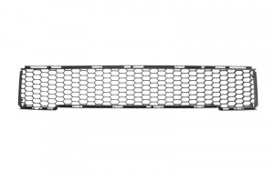 Grila bara fata mijloc plastic, negru, TUV potrivit ABARTH 500 / 595 / 695, 500C / 595C / 695C; FIAT 500 dupa 2007 2007-2013