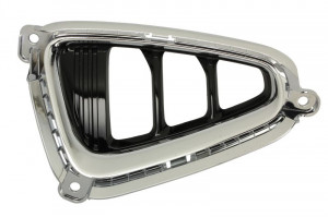 Grila bara fata stanga cu locas LED, abs, negru lucios/crom potrivit KIA OPTIMA 09.15-03.18 - Img 1
