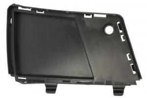Grila bara fata Stanga inchis, plastic, negru potrivit MERCEDES GL X166 07.12-10.15 06.11-03.15 - Img 1