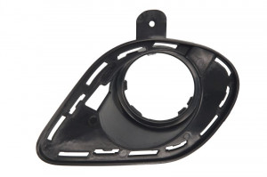 Grila bara fata stanga potrivit Dodge Charger dupa 2014 - (interior, HELLCAT/SRT, locas proiector, plastic, negru)