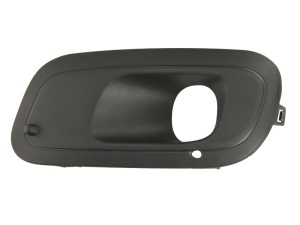 Grila bara fata Stanga potrivit FIAT PANDA, PANDA/HATCHBACK dupa 2003 dupa 2012 - (cu orificii proiector ceata, negru)