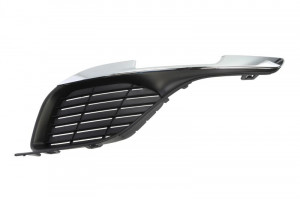 Grila bara fata stanga potrivit PEUGEOT 308 II, 308 SW II dupa 2013 - ACCESS/ACTIVE, negru/crom