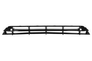 Grila bara fata stanga potrivit Volvo S90 II, V90 II 2016-2020 - plastic, negru, R-DESIGN, Acoperire bara