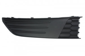 Grila bara plastic, negru potrivit SKODA FABIA III 2018-2021