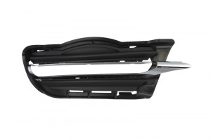 Grila bara Stanga cu locas LED, negru potrivit MERCEDES C C204, C T-MODEL S204, C W204 dupa 2007 2010-2013