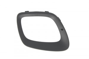 Grila bara Stanga cu locas proiector, cu locas lumini zi, plastic, negru potrivit KIA PICANTO I, PICANTO II 2004-2017 2015-2016