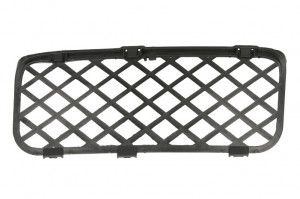 Grila bara Stanga Inferior, plastic, negru potrivit VW TOUAREG 10.02-05.10 10.02-07.07 - Img 2
