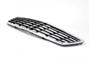 Grila radiator potrivit MERCEDES E T-MODEL (S211), E (VF211), E (W211) 1.8-6.2 2002-2009 pana in 2006 - (CLASSIC/ELEGANCE, crom) - Img 2