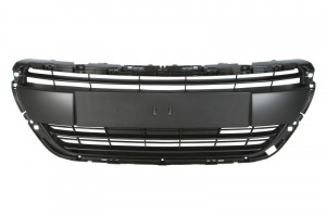 Grila radiator potrivit PEUGEOT 208 I, 208/HATCHBACK 1.0-1.6D 2012-2019 - (negru)