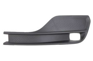 Grila ventilatie bara fata dreapta potrivit JEEP COMPASS II dupa 2021 - (cu orificii lampa ceata, plastic, negru)