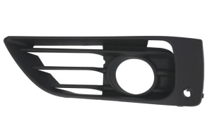 Grila ventilatie bara fata stanga potrivit BMW 2 Active Tourer F45, F46, 2 Gran Tourer F46 2014-2018 - (cu orificii lampa ceata, cu orificii senzor parcare, plastic, negru)