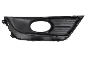 Grila ventilatie bara fata stanga potrivit HONDA CR-V V 2016-2023 - (cu dungă neagra, cu orificii lampa ceata, plastic, negru) - Img 2