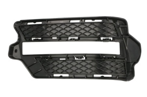 Grila ventilatie bara fata stanga potrivit MERCEDES GLK X204 2012-2015 - (negru-mat, AMG STYLING)