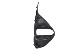 Grila ventilatie bara fata stanga potrivit TOYOTA PRIUS + W4, PRIUS IV W5, PRIUS PLUG-IN hibrid W52 dupa 2016 - (cu orificii pentru lumini de zi, plastic, negru) - Img 2