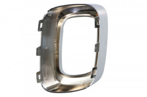 Grila ventilatie spate stanga potrivit MERCEDES GLB X247 dupa 2019 - (plastic, crom) - Img 2
