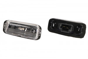 Iluminare numar inmatriculare LED potrivit CITROEN BERLINGO II, BERLINGO III, C3 II, C3 PICASSO, C4 PICASSO I; PEUGEOT 206, 207, 306, 307, 406, 407, PARTNER II, PARTNER III dupa 1993