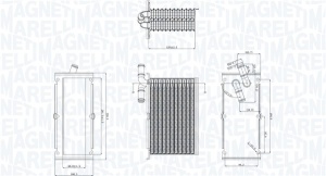 Intercooler potrivit AUDI A1, A3; SEAT ALTEA, ALTEA XL, LEON, TOLEDO III, TOLEDO IV; SKODA OCTAVIA II, RAPID, SUPERB II, YETI; VW EOS, GOLF PLUS V, GOLF V, GOLF VI, JETTA III 1.2/1.4 05.07-07.18 - Img 3