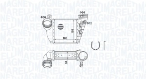 Intercooler potrivit AUDI A3; SEAT LEON; SKODA OCTAVIA I; VW BORA, BORA I, GOLF IV 1.9D 08.00-12.10 - Img 1