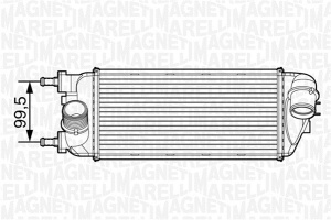 Intercooler potrivit FIAT 500, 500 C, PANDA 0.9-1.4 10.07- - Img 3